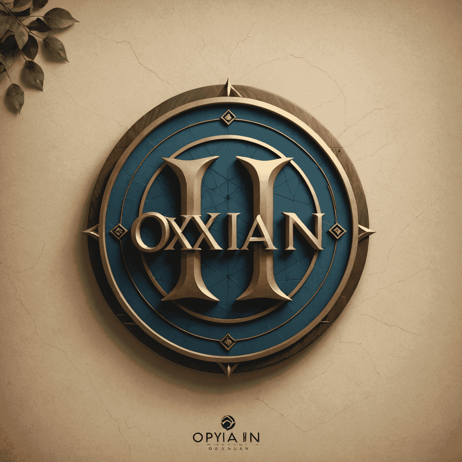 Logo de Oxian: Diseño web desde cero